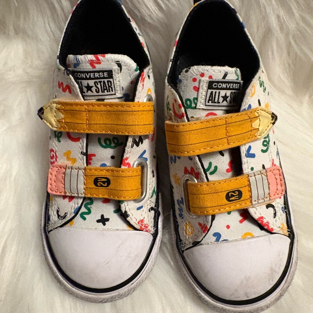 Converse Kids' Colorful Strap Sneakers
